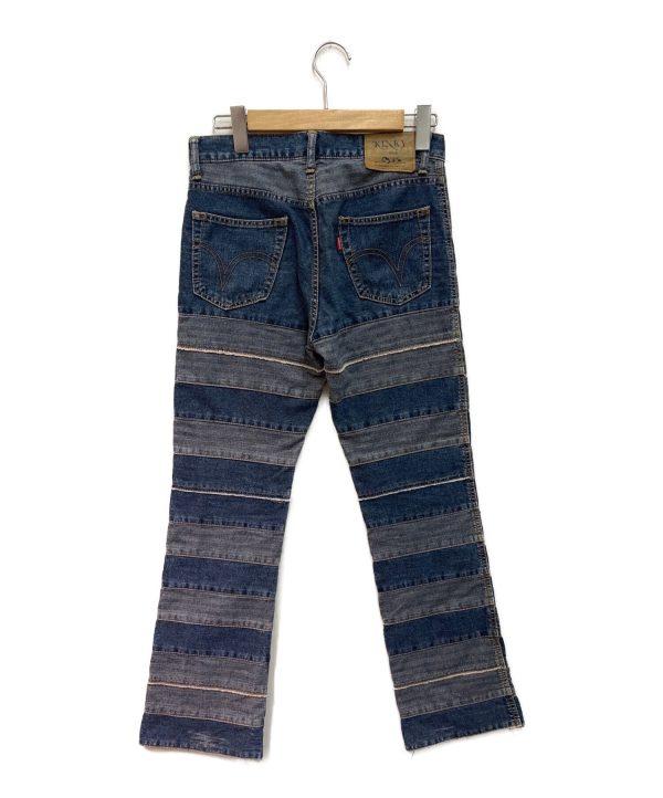 [Pre-owned] Hysteric Glamour Patching Denim Pants 2AP-9632 Online Hot Sale