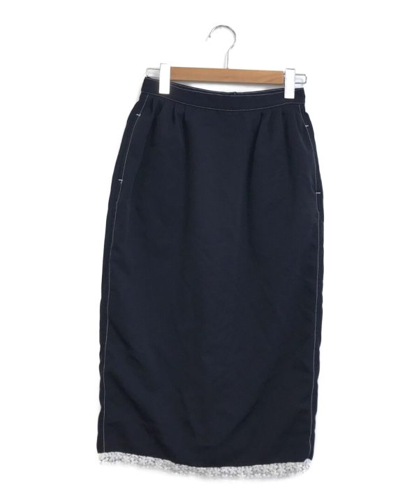 [Pre-owned] tricot COMME des GARCONS Bonding cutwork skirt TG-S006 on Sale