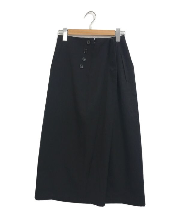 [Pre-owned] Y s [OLD] Back Button Shaped Skirt YV-S02-110 on Sale