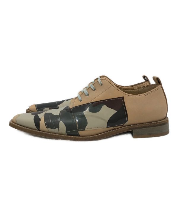 [Pre-owned] COMME des GARCONS Camo oxford shoes Online now