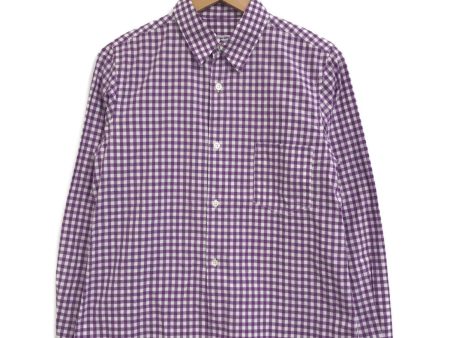 [Pre-owned] COMME des GARCONS COMME des GARCONS gingham check shirt S7B019 Online