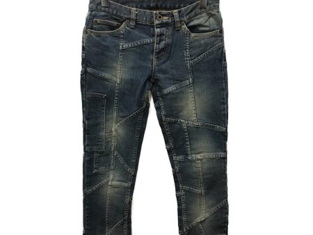 [Pre-owned] hysterics Patchwork Flared Denim Pants Online Hot Sale