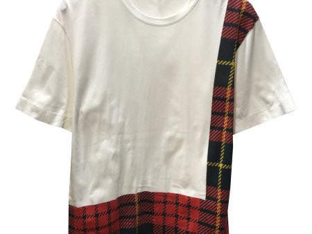 [Pre-owned] COMME des GARCONS Check Switch Switch Print T-Shirt OB-T025 Cheap