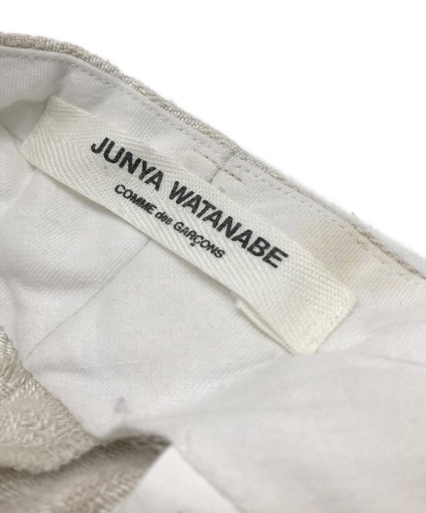 [Pre-owned] JUNYA WATANABE COMME des GARCONS Linen-blend jacquard pants JC-P011 Discount