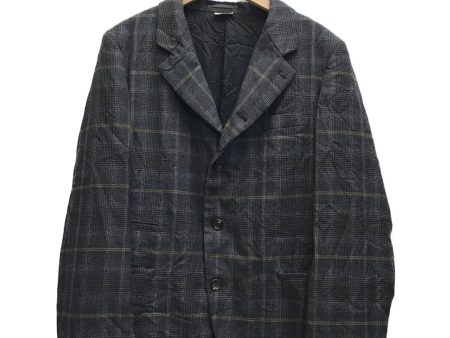 [Pre-owned] COMME des GARCONS Wrinkled Glen Check Tailored Jacket DF-J037 AD2020 Online Sale