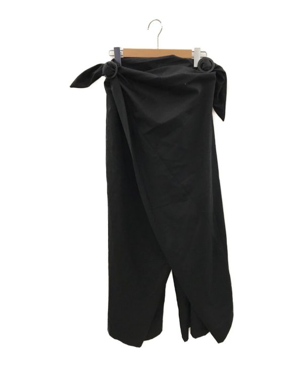 [Pre-owned] ISSEY MIYAKE Wool gaber front wrap pants IM71FF002 For Cheap