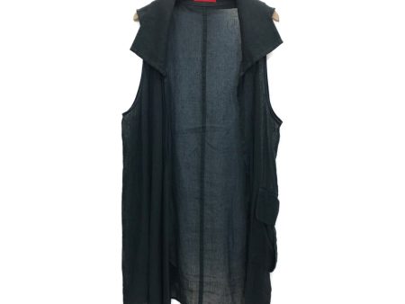 [Pre-owned] Y s Linen long gilet Online Sale