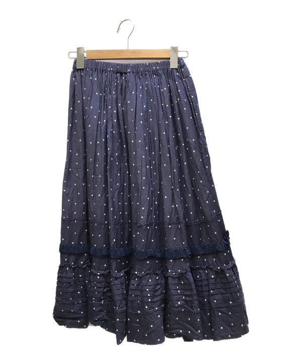 [Pre-owned] tricot COMME des GARCONS Dot Tiered Skirt TS-S020 Sale