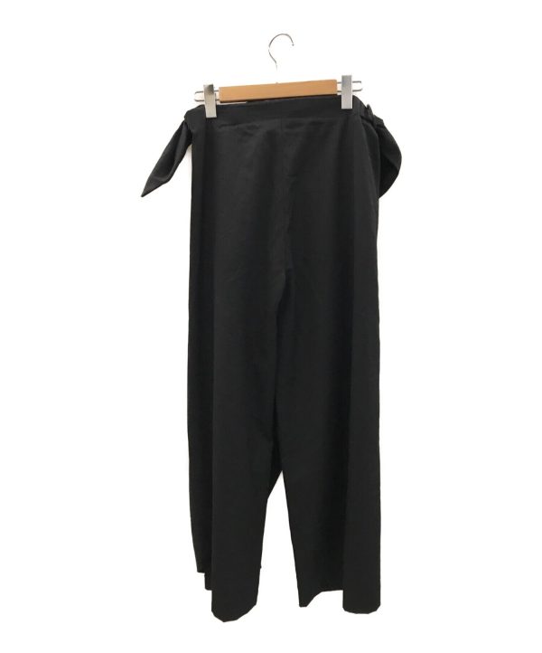 [Pre-owned] ISSEY MIYAKE Wool gaber front wrap pants IM71FF002 For Cheap