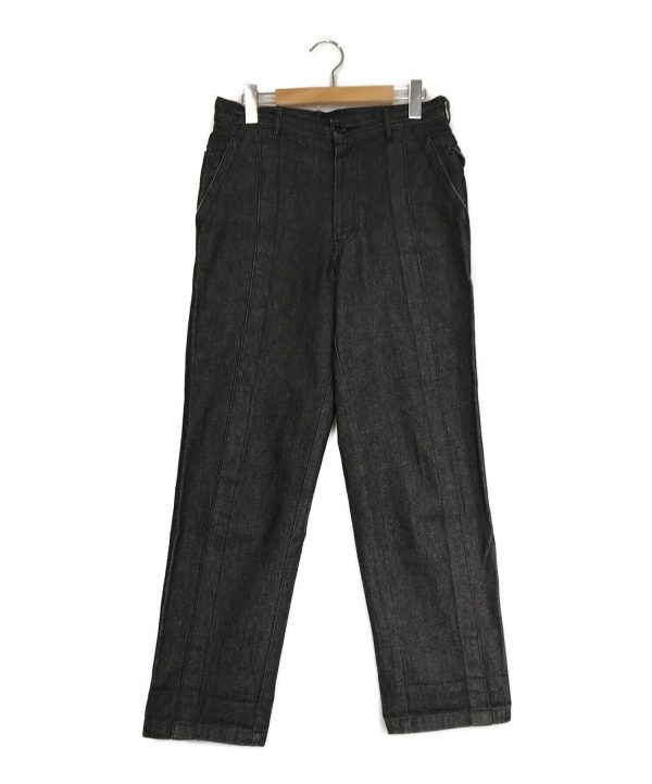 [Pre-owned] COMME des GARCONS HOMME PLUS warp ribbed denim pants PP-04054S Online