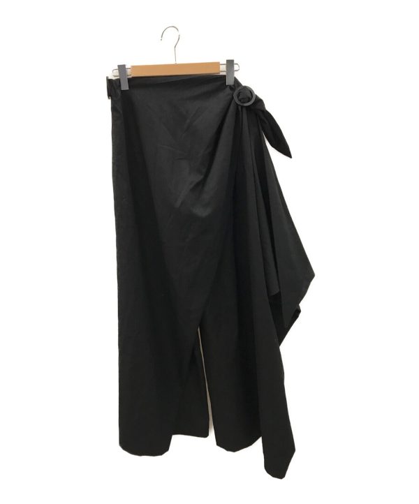 [Pre-owned] ISSEY MIYAKE Wool gaber front wrap pants IM71FF002 For Cheap