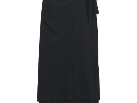 [Pre-owned] tricot COMME des GARCONS  [OLD] Asymmetrical Wrap Skirt TS-100090 Online Sale