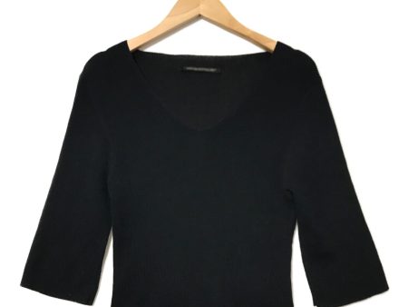 [Pre-owned] YOHJI YAMAMOTO V-Neck Cotton Knit FE-K36-951 Supply