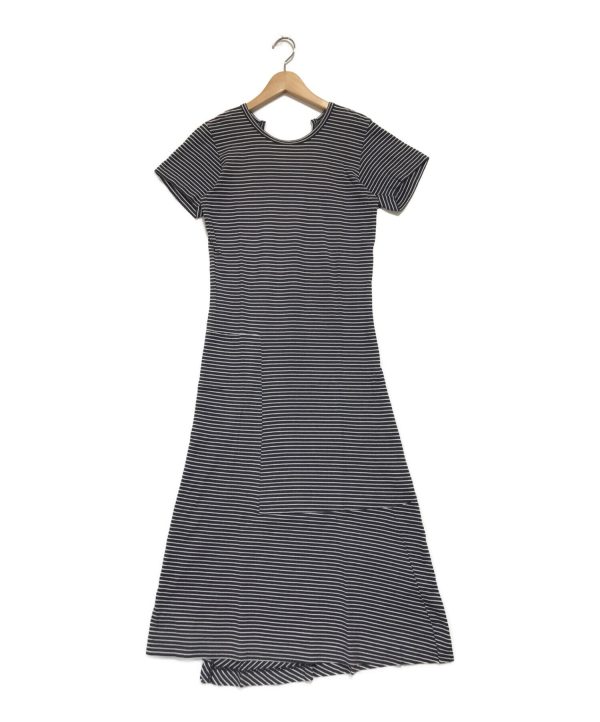 [Pre-owned] ROBE DE CHAMBRE COMME DES GARCONS Striped Flared Dress RE-T036 Supply