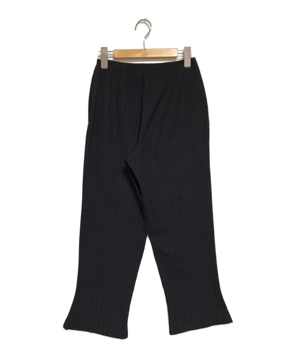 [Pre-owned] COMME des GARCONS Flared Hem Stripe Pants GP-11001S Online Hot Sale