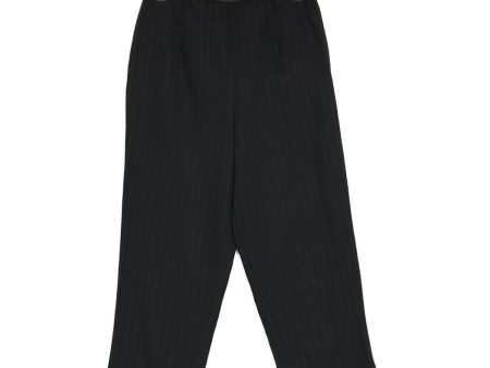 [Pre-owned] COMME des GARCONS Flared Hem Stripe Pants GP-11001S Online Hot Sale