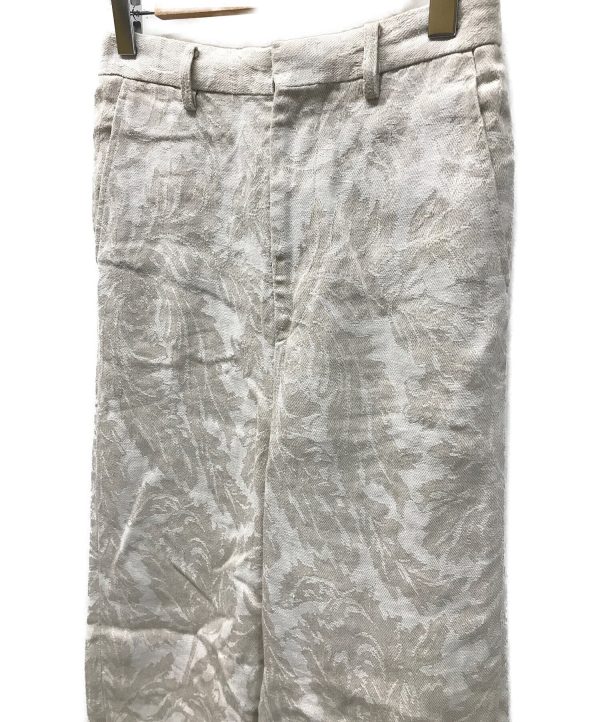 [Pre-owned] JUNYA WATANABE COMME des GARCONS Linen-blend jacquard pants JC-P011 Discount