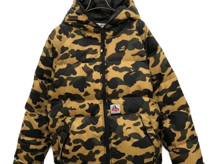 [Pre-owned] A BATHING APE 1STCAMOFULL-ZIPDOWNPARKA 1870-141-044 For Cheap