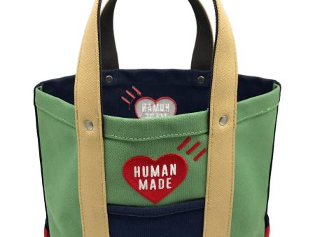 [Pre-owned] HUMAN MADE multi color tote bag small multi color tote bag small Sale