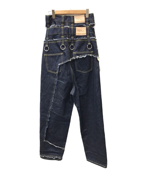 [Pre-owned] KIDILL 21AW Docking Destroy Denim Pants KL601 Online Hot Sale