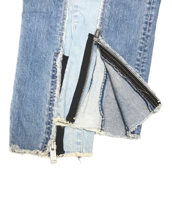 [Pre-owned] JohnUNDERCOVER 18AW Cut-off Stretch Denim Pants JUV4505-1 Discount