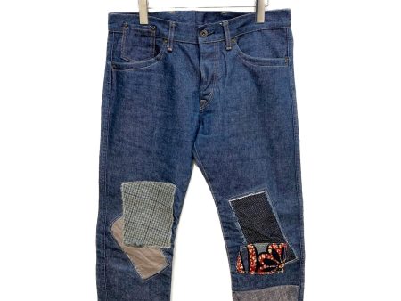 [Pre-owned] JUNYA WATANABE COMME des GARCON MAN Patchwork Denim Pants WQ-P034 For Cheap