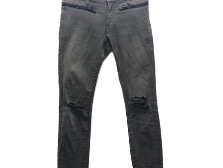 [Pre-owned] UNDERCOVERISM Damaged Denim Pants on Sale