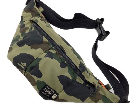 [Pre-owned] A BATHING APE × PORTER 1st CAMO BODY BAG 001gde801908x Supply