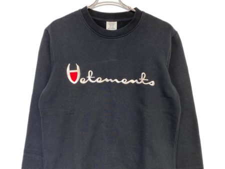 [Pre-owned] VETEMENTS 16SS Logo Crewneck MS16TP25 Online now