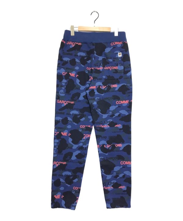 [Pre-owned] A BATHING APE×COMME DES GARCONS Collaboration sweat pants For Sale