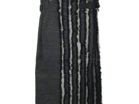 [Pre-owned] ISSEY MIYAKE Wrap fringe belted skirt IM02FG510 Cheap