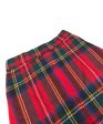 [Pre-owned] COMME des GARCONS Shrunken Wool Tartan Check Skirt GS-04010S Cheap