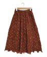 [Pre-owned] COMME des GARCONS [OLD] Mole Knit Lace-Knit Skirt KX-912070 Hot on Sale