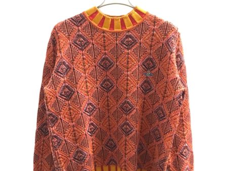 [Pre-owned] Vivienne Westwood man Knit with orb embroidery VI-V9*-79101 Online Hot Sale