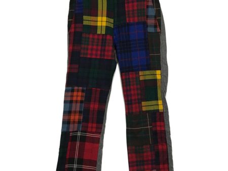 [Pre-owned] COMME des GARCONS Homme Plus Wool patchwork pants on Sale