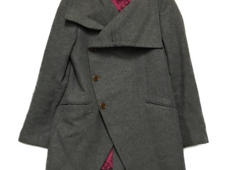 [Pre-owned] Vivienne Westwood mint-collar coat VW-MH- Online now