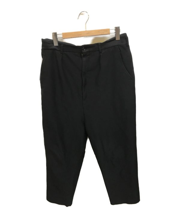 [Pre-owned] COMME des GARCONS HOMME Product-dyed sarouel tapered tuck pants HD-P019 For Discount