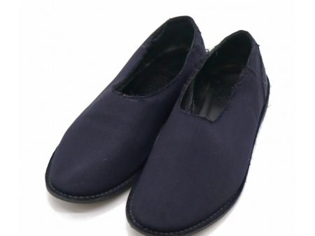 [Pre-owned] YOHJI YAMAMOTO Cutoff kung fu slip-on shoes FU-E14-100 Fashion