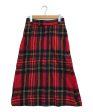 [Pre-owned] COMME des GARCONS Shrunken Wool Tartan Check Skirt GS-04010S Cheap