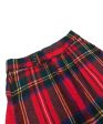 [Pre-owned] COMME des GARCONS Shrunken Wool Tartan Check Skirt GS-04010S Cheap