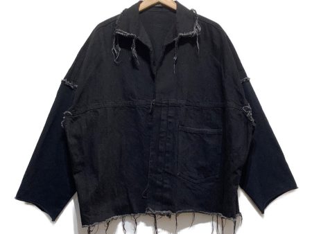 [Pre-owned] B yohji yamamoto+Noir Cut Denim Jacket nn-j65-025 Discount