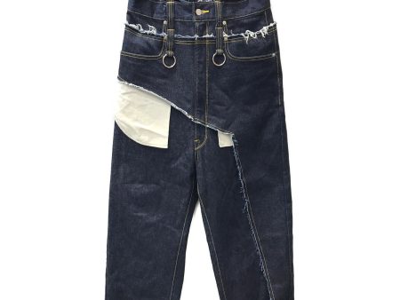 [Pre-owned] KIDILL 21AW Docking Destroy Denim Pants KL601 Online Hot Sale