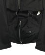 [Pre-owned] BLACK COMME des GARCONS CUT BODY BELT RIDERS JACKET 1G-J027 on Sale