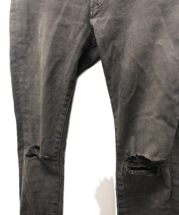 [Pre-owned] UNDERCOVERISM Damaged Denim Pants on Sale