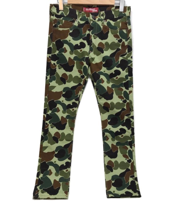 [Pre-owned] JUNYA WATANABE COMME des GARCONS MAN × Levi s Camo print 5 pocket pants WC-P208 For Discount