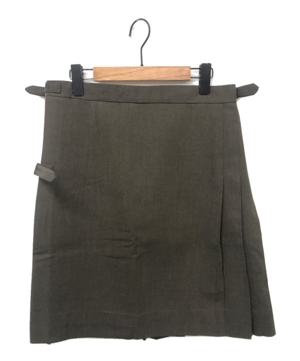 [Pre-owned] COMME des GARCONS Wrap skirt   miniskirt   pleated skirt GS-04056M Online Hot Sale