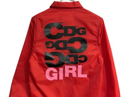 [Pre-owned] COMME des GARCONS GIRL AD2019 Back Logo Coach Jacket For Sale