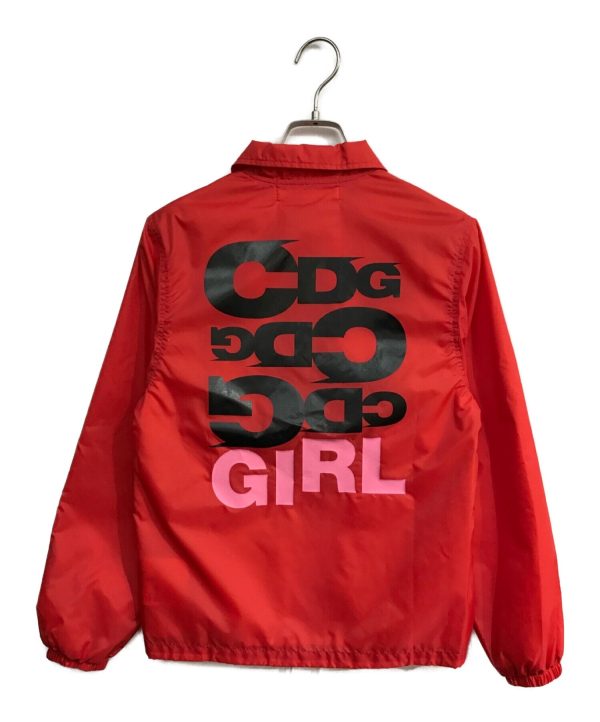 [Pre-owned] COMME des GARCONS GIRL AD2019 Back Logo Coach Jacket For Sale