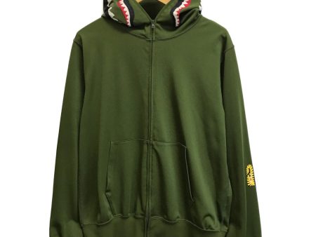 [Pre-owned] A BATHING APE Shark Jersey Hoodie Hot on Sale