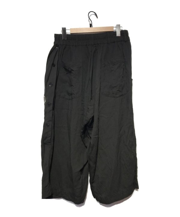 [Pre-owned] Yohji Yamamoto POUR HOMME Linen Tencel Clip Embroidery Pants HU-P13-314 Online Hot Sale